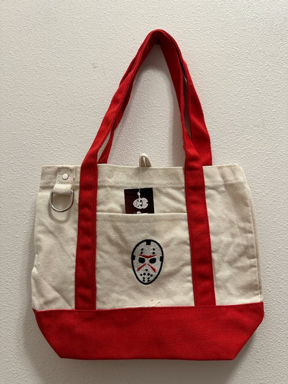 Jason Voorhees Spirit Halloween Viral Mini Tote Bag NWT